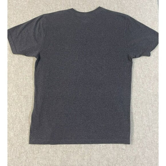 Carhartt Short Sleeve T Shirt Mens Medium Gray Original Fit Yellow Logo Casual - Picture 9 of 9